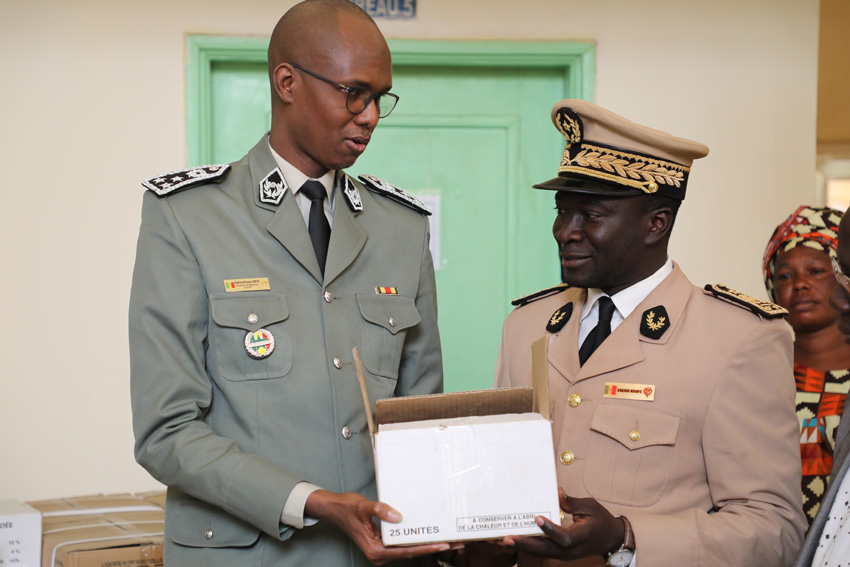 ICD 2020 – Closer Customs : Donation ceremony of medicines at Tambacounda’s regional Hospital